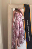 I'm going to a wedding in a week and this dress looks absolutely stunning! I have a big bust so I will be wearing a strapless bra which the dress can hide with no problem! Perfect for a spring wedding! - Alma D.