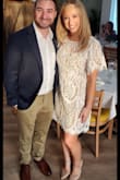 I wore this dress in the white for my rehearsal dinner last year and loved it so much I ordered it in the red for an event this past month. Its such a flattering dress and the lace is beautiful! - Elizabeth A.
