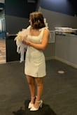 wore to my bridal shower and rehearsal dinner and I absolutely love these shoes!!! so sparky!! so fun!!! - Anna L.