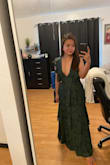 So in love! It fits perfectly. I'm going to wear it to my husband's cousins wedding. I can't wait!!! Length is perfect, not too long. Material is amazing! - Kristine M.