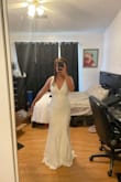 I wore this on my wedding! I love it so much! I ordered 3 dresses from Lulus, but this is the one! it hugs my body perfectly! - Kristine M.