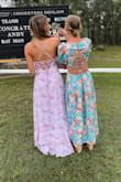 This dress was stunning and comfortable, absolutely loved it! The open cross cross back was my favorite part, received so many compliments! - Hayley M.