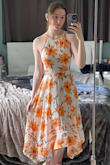 I absolutely love this dress! It makes me feel so pretty and it fits well. I was kinda scared that it wouldnt fit because most dresses in xs are too tight on the girls(28F btw, my size wasnt an option so i didnt add it in the fit details) and too loose on the waist but this dress fit just right! I will definitely be ordering more dresses from lulus!! - Jessica P.