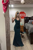 I love this dress so much! The material is great and it is the perfect length for someone who is slightly tall. Definitely recommend! - Caitlin S.