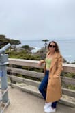 Absolutely perfect coat! I followed other reviewers' recommendations and ordered a size down. I'm usually a size s but ordered an xs, and it's perfect. I still have room for a thick sweater underneath. It's perfectly warm and of nice quality. Got so many compliments! - Tessa C.
