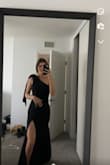 I absolutely LOVE this dress. It is amazing quality and it fits perfectly for my best friends wedding! It is true to size and super elegant. - Katelyn M.