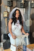 Dress was true to size and fit perfectly. I got this for my bridal shower and it was absolutely beautiful. - Jasmine S.