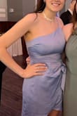 Wore it to a wedding and it fit perfectly and was super comfy. Only complaint was that the one side slid down a bit throughout the night but some fashion tape or double sided would fix it easy. Love this dress!! - Gabrielle C.