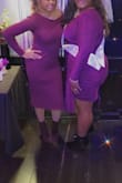 I love the material and look of this dress! Thick material & kept me warm on a winter NYC night! Also had sex appeal with a little shoulder out! - Ebony A.