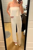 I loved this and it fit super comfortably, but the crotch was really low so I had to return it. The legs were tight enough that I didn't want to go a size smaller. - Tessa L.