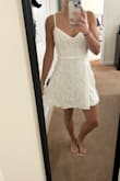 Super cute and flirty dress!! Fits nicely :) - Jacqueline B.