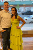 This dress is beautiful and well made. I am quite short so I wasn't sure how the length would be but it was perfect. I got lots of compliments and felt beautiful. My only issue was it is slightly large in the chest so I had to safety pin it in the middle. I think I will have it altered so I can wear it without a pin and more comfortably. Overall though, I love it and am happy with my purchase. - Alana A.