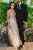 Wore it to an estate wedding during spring time and it was PERFECT! Loved how elegant it looks and very comfortable. Felt very beautiful and confident in it. It was a little long on me since I'm 5'1 so I had to get it hemmed. - Sarah P.