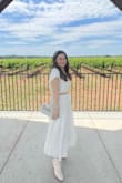 Wore this gorgeous set on my bachelorette to tour wineries! Not only was it insanely comfortable, but it was also cute and lasted all day. It took a bit of steaming when I got it in but it did not wrinkle even after our long day out and about! I had so many compliments, felt very bridal, and had so many great pictures. Will also be taking this on my honeymoon because it feels great to be in all day while still being sexy and cute at the same time! - Madeline L.