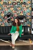 I love this green button-up! The color is so beautiful and you can dress it up or down. The material feels high quality unlike so many other retailers nowadays. - Amber P.