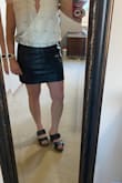 Perfect fit and fabric is good quality. Perfect look for a date night out. - Cari H.