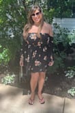 It was a perfect dress for a day in Napa. I ordered a large, a little tight on the boob area but other then that, fit great! - Desiree F.