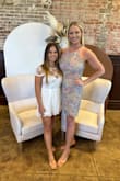 So beautiful and looked like a dress but was much more comfortable wearing to my wedding shower opening presents in front of others with the romper. - Kimberly W.