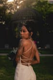 Loved loved loved it. I got a size 4, which is my true size. It fit well, but I did get it taken it - which only ran me $100. The length wasn't dragging. It was perfect. - Tatyana S.