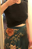 I guess I didn't look close enough, but theres a seam in the front of this shirt and it has unusual rippling at that seam. Returning. - Kristen K.