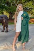 The perfect graduation dress!! Very nice and expensive looking. Got many compliments on this dress. - Melissa P.