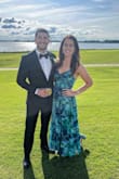 I wore this to a spring wedding. Very comfortable and got many compliments. Very pretty coloring - Theresa S.