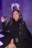 Loved this dress!! Wore on New Years Eve. Perfect length for petite girls. - Tara M.