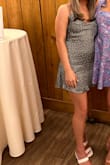I was afraid it was too short at first but it ended up being fine (im on the shorter side so taller girlies might feel differently). Loved the neckline! - Megan C.