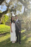 I dreamt to have a boho picnic, simple wedding. The dress was perfect, beautiful v neck, the fabric is very soft and lacy. Fitted perfect. 10/10. Very happy with the purchase. - Natalia C.