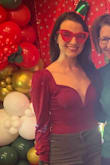 Loved wearing this, but the wiring by the bodice popped out of the fabric after the second wear. - Carolyn M.