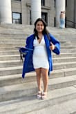I have ordered three dresses from Lulus and they have never disappointed me! I ordered this dress for my High School graduation and I'm so glad I did. It fits perfectly my body. The only thing I would say is the bust size did run a little big but it's nothing a few alterations can't fix. - Robinn G.