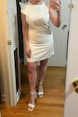 This dress is beautiful! The quality is fantastic. It has an inner lining, so it looks and feels very nice. I'm wearing this on my bachelorette party and cannot wait to show it off! - Becca F.