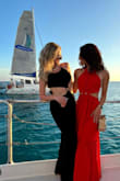 Perfect for a beach boat cruise I went on. The fit was great and nice to have adjustable ties on the next and around your rib cage. I ordered an XS and was very happy with the length and fit. Beautiful vibrant color that pops! - Talia H.