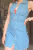 I really was looking forward to this purchase. I order my typical size small, and it fit perfectly everywhere except the waist. If I had the slightest bloat, I'd be done. I would have sized up, but they sold out which sucks. - Molly P.