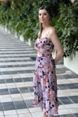 I had been eyeing this outfit for a while and am so glad I bought it. I was comfortable and a good material. The fit was true to my typical size. - Alyssa N.