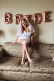 Wore this for my Bachelorette festivities. Comfortable fit all day! I usually have issues wearing white because of being seeing through but no issues with this. Great quality & classy. Good value for my money. - Maria V.