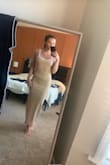 Fits perfectly. Love it! Material is nice as well, very stretchy and comfy.. cant wait to wear - Taren R.