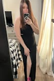 Dress fit perfect. That material was great. I have no complaints. - Jessie V.