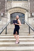 This dress is so, SO good. It fits true to size, is the perfect length, and is made with nice and thick material. I am obsessed! - Maclane B.