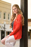 I am not a huge blazer person, but I definitely love this blazer. It is comfortable and the color is beautiful. I get so many compliments when I wear it! - Lawren J.
