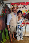 Perfect dress for a Derby party but pretty enough for other fancy occasions as well! Lined dress that hides what you want but still shows off your figure (not too tight and not too loose). 

It was a little bit long so I had to hem it up but would likely have been the perfect length with some heels! - Sarah S.