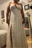 I put this on worried because I ordered online and it was absolutely perfect& 10 out of 10 
This is my wedding dress! - Deianna C.