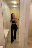 Love this so much!! I did have to hem the pants which I figured I would but totally worth it because so cute and flattering. Fit perfectly everywhere else. Also comfiest outfit ever while still looking fancy! - Madison C.