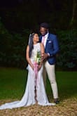 I loved my dress! I looked beautiful =
. I had to make a minor adjustment around the shoulder/neck area because I'm a tiny human. I also bought a belt here and had it sewed on for a little more style. If you're short like me and slim an extra small would work, it was perfect for me! - MELLISA M.