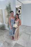 I loved this dress and got so many compliments! I wore it for a wedding this past weekend and it was perfect. It is so flattering and the perfect combo of sexy and sophisticated. The quality is amazing and I loved the understated details. Finally, having the adjustable tie straps made it easy to adjust and get it to the perfect length. - Mallory R.