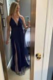 Wearing it as a bridesmaid dress for a late summer wedding! Love the effect of the tulle skirt - Christie E.