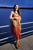 I loved the fit of this dress. It was longer than I had anticipated but I am on the short side. I liked the way I could adjust the fit based on the cinch, but it was a little difficult to do alone! Would recommend having someone on stand by to make sure the straps are well adjusted. - Sarah M.