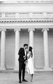 I wore these to an engagement shoot and they were so comfy and looked beautiful with my dress. They weren't super uncomfortable since the heel is thick and I was able to walk in them for quite some time! - Gabrielle C.