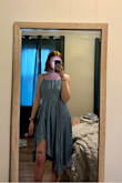 I got this as an option of engagement pictures but it reminded me more of a dress to wear for a high school homecoming dance. I also didn't like this style of top on my body type. - Haley K.