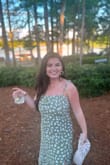 This dress fit amazing and I am big chested but still didn't need to wear a bra. it was super supportive and flattering. I got it altered because I am on the shorter side and absolutely loved it. Perfect for a spring or summer wedding and got lots of compliments! - Jamie G.